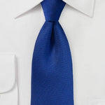 Marine Blue MicroTexture Necktie - MenSuits