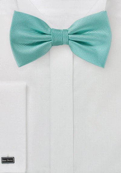 Mermaid MicroTexture Bowtie - MenSuits
