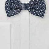 Midnight Pin Dot Bowtie - MenSuits