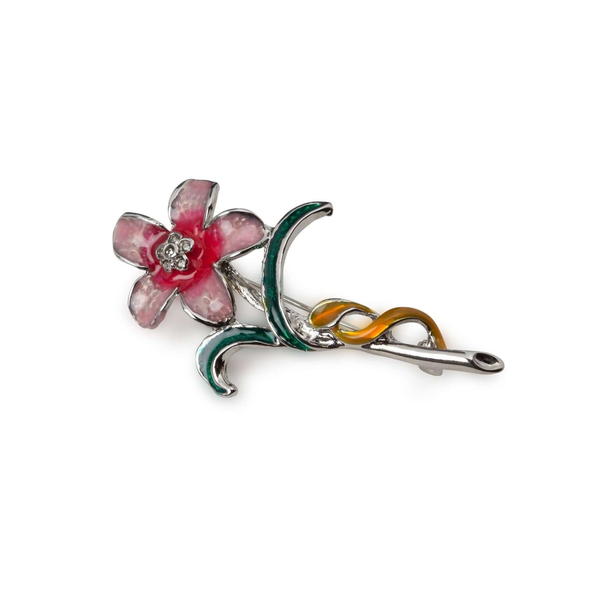 Multi Colored Flower Lapel Pin - MenSuits