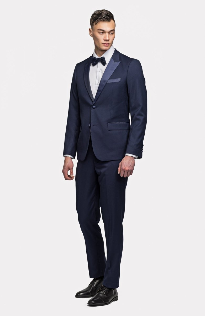 Navy Blue Peak Lapel Tuxedos Starting At 199 Mensuits MenSuits