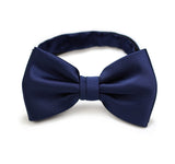 Navy Solid Bowtie - MenSuits