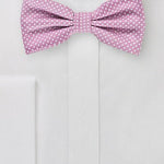 Orchid Pin Dot Bowtie - MenSuits