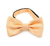 Peach Apricot Solid Bowtie - MenSuits