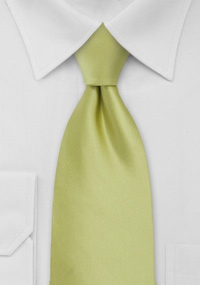 Pear Solid Necktie - MenSuits