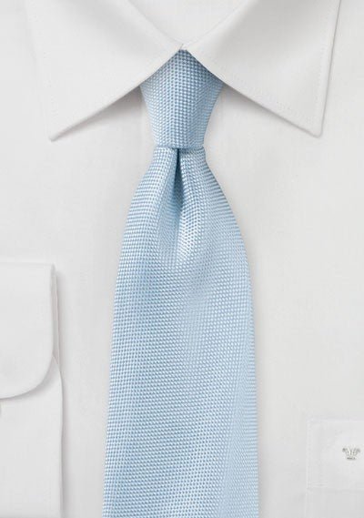 Powder Blue MicroTexture Necktie - MenSuits