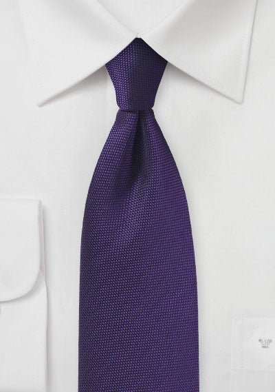 Regency Purple MicroTexture Necktie - MenSuits