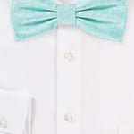 Robins Egg Blue Proper Paisley Bowtie - MenSuits