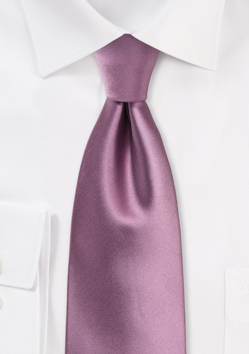 Rose Solid Necktie - MenSuits