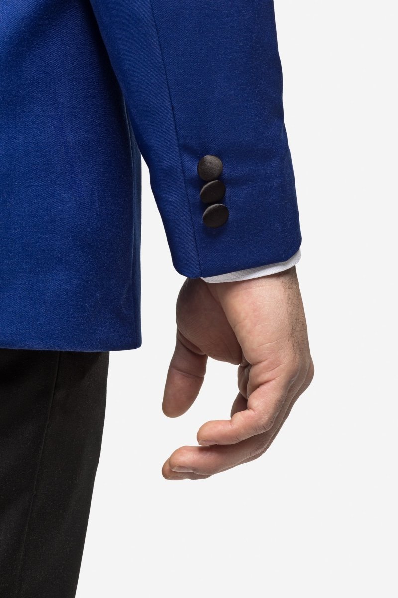 Royal Blue Peak Lapel Tuxedo - MenSuits