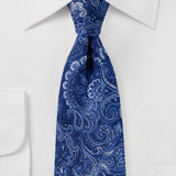 Royal Floral Paisley Necktie - MenSuits