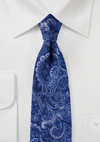 Royal Floral Paisley Necktie - MenSuits
