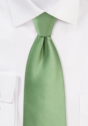 Sage Solid Necktie
