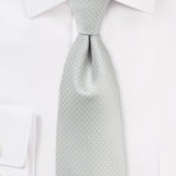 Silver Pin Dot Necktie - MenSuits