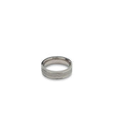 Silver Sparkle Band Ring - MenSuits