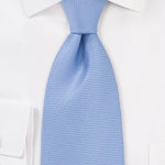 Sky Blue MicroTexture Necktie - MenSuits