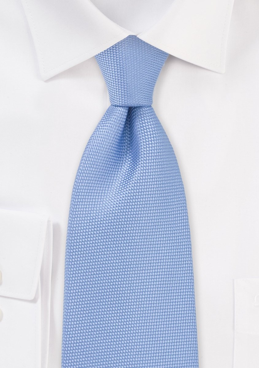Sky Blue MicroTexture Necktie - MenSuits