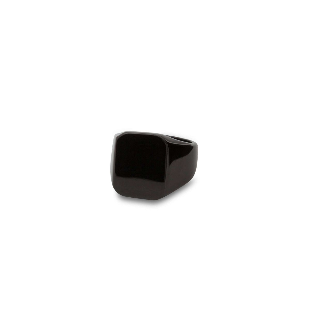 Sleek Modern Square Ring - MenSuits