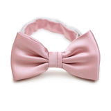 Soft Pink Solid Bowtie - MenSuits