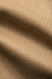 Tan Sharkskin Flat-Front Pants - MenSuits