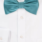 Teal Solid Bowtie - MenSuits