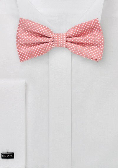 Tulip Pin Dot Bowtie - MenSuits