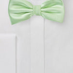 Water Mint Solid Bowtie - MenSuits