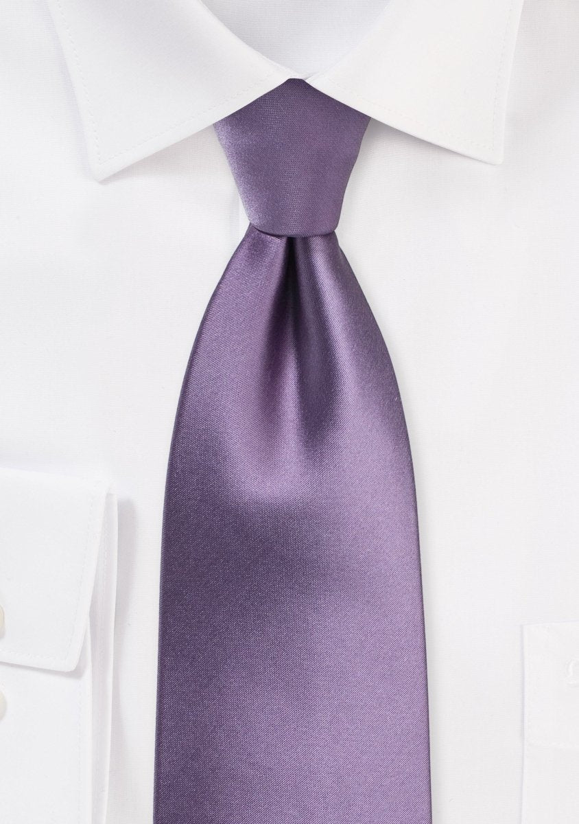 Wisteria Solid Necktie - MenSuits